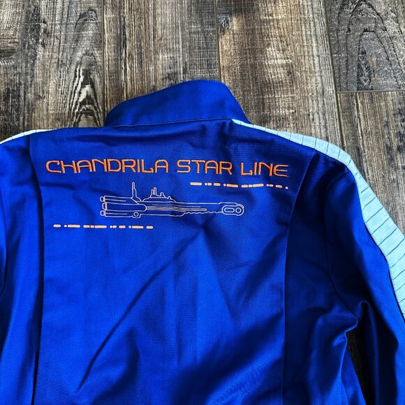 NEW Star Wars Mechanics Jumpsuit Kids Medium Blue Galactic Starcruiser Costume - Picture 11 of 12